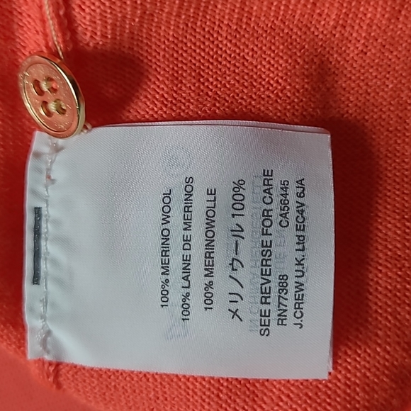 JCREW Merino Wool Cardigan | NWOT | Size Medium - Picture 4 of 4